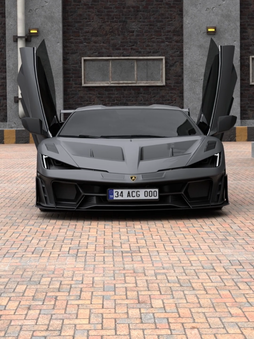 Lamborghini fenomeno  More than meets the eye. @ccentralstudios  #render #carsofinstagram #cgi #animation #reel 