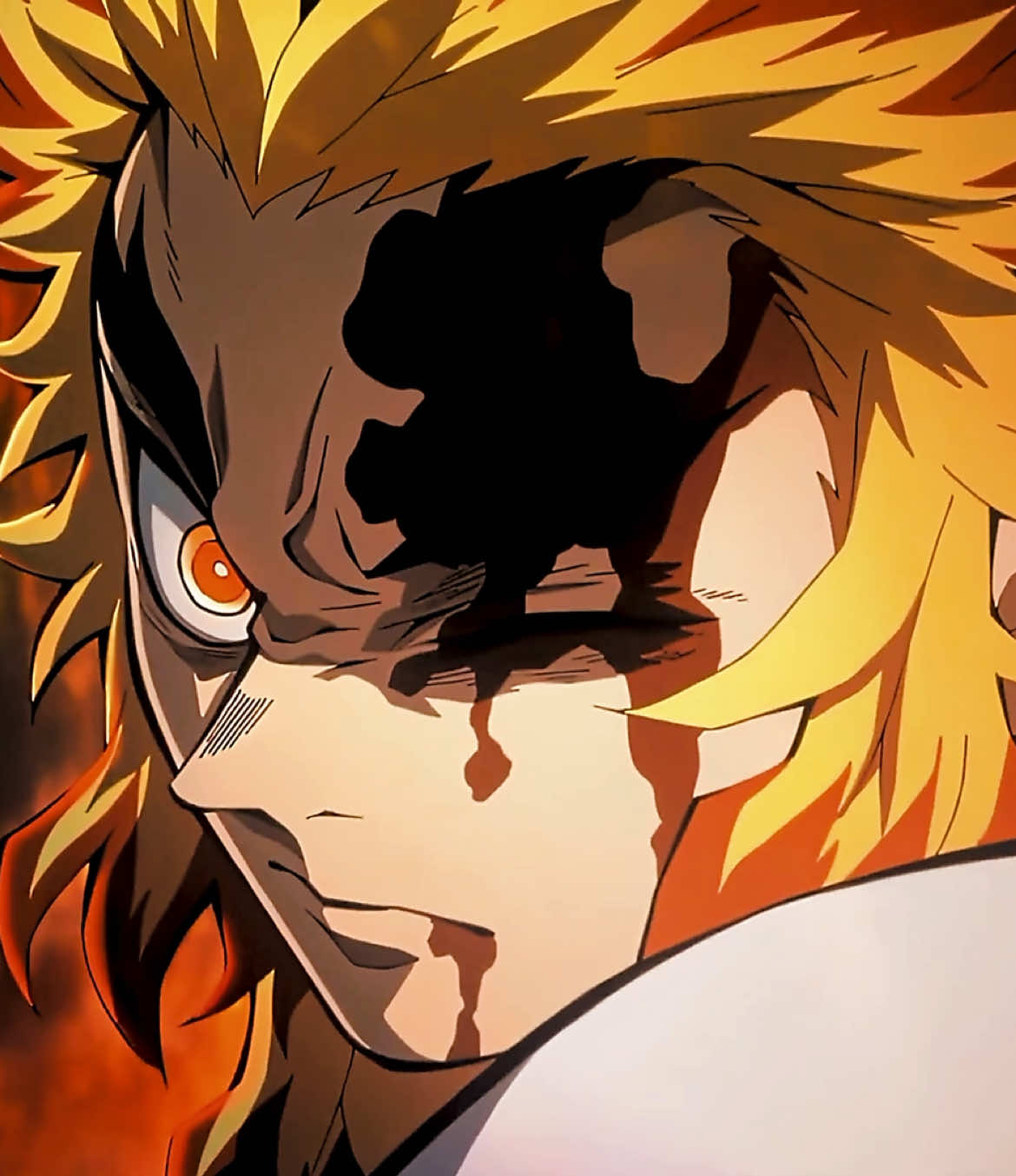 Flame hashira 🔥 | Trying new style #demonslayer #animeedit #fyp #rengoku #edit 