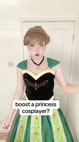 my views have tanked recently and i’d love a helping hand! #fyp #cosplay #annacosplay #annafrozen #disneyprincess 