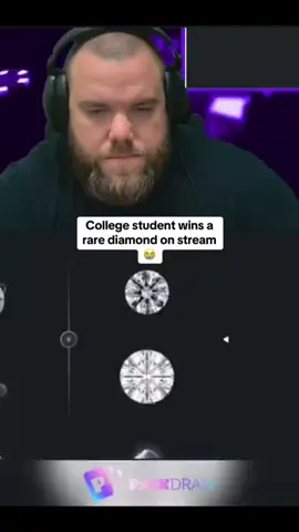 College student wins a rare diamond on stream #packdraw #epic #kick #fyp