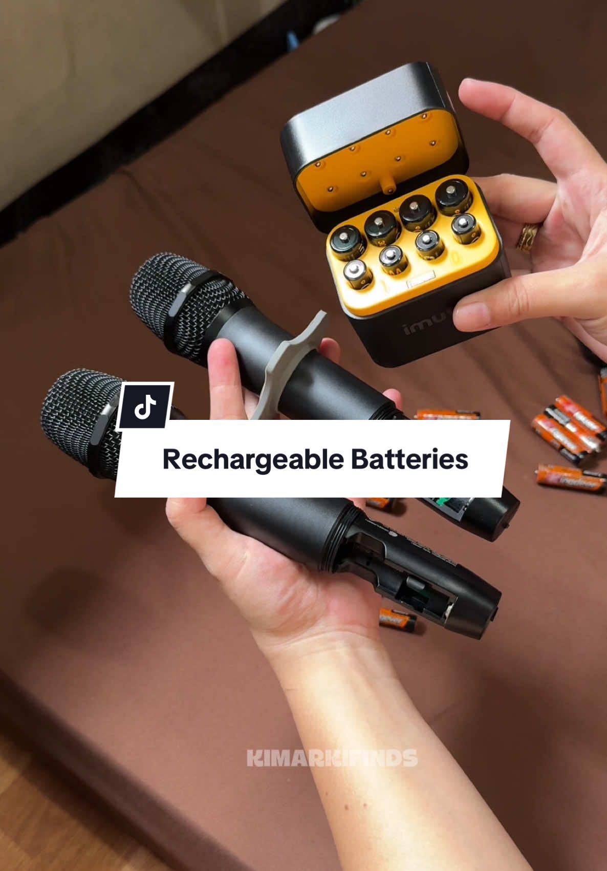 pwede na icharge yung mga double AA at Triple AAA batteries, laki matitipid mo dito! Rechargeable Lithium Battery with case from Imuto #rechargeablebatteries #reusablebattery #imutobattery 