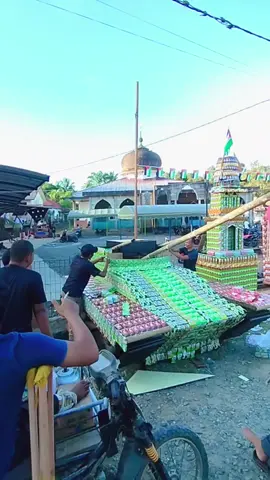persiapan perayaan Maulid nabi di gampong lhok guci 