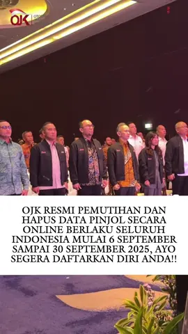 OJK resmikan pemutihan dan hapus data bagi nasabah pinjol, terutama bagi nasabah yang gagal bayar (galbay) mulai 06 September 2025, dengan ini OJK telah meresmikan cara pemutihannya. konsultasikan pinjol kalian sekarang pada kami.#pinjolfyp #pinjolkejam #pinjolsadis #galbaypinjol 