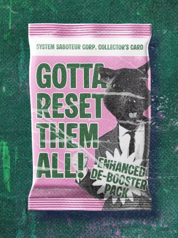 NO WAY WE GOT A LEGENDARY!!! System Saboteur Collector's Card (Enhanced De-Booster Pack) Opening Grab yours now!! Baca 17+8 Tuntutan Rakyat dipost sebelumnya #wargajagawarga #indonesiaberbenah #resetindonesia