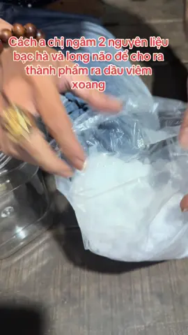 Cách ngâm nguyên liệu để ra thành dầu viêm xoang