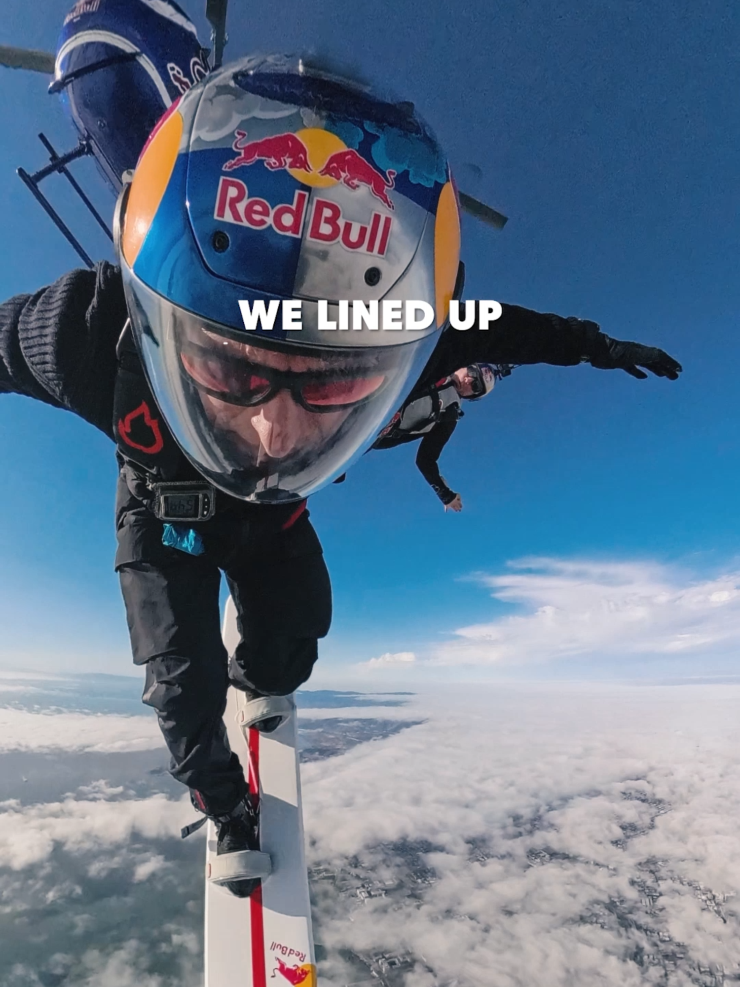 the day Sean made history on the bay 🤯 🪂: @seanmaccormac  #redbull #givesyouwiiings #energydrink #skydive #skysurf #grind #worldfirst #baybridge #prada