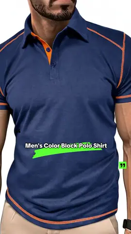 New summer Amazon men's short-sleeved polo shirt European and American men's color matching lapel Polo suit men's cross-border wholesale #mensclothing #poloshirt #mensshorts #menshirts #poloshirts #mensshirts #poloshirtstyle #poloshirtoutfits #polos #golfpoloshirt