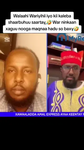 Mr qoys waa imtixaan labadiiba shaarbuhuu saartay 🤣
