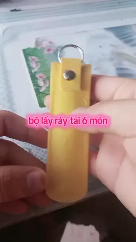 bộ lấy ráy tai 6 món #xuhuong #bolayraytai #layraytai #layraytai #1k 