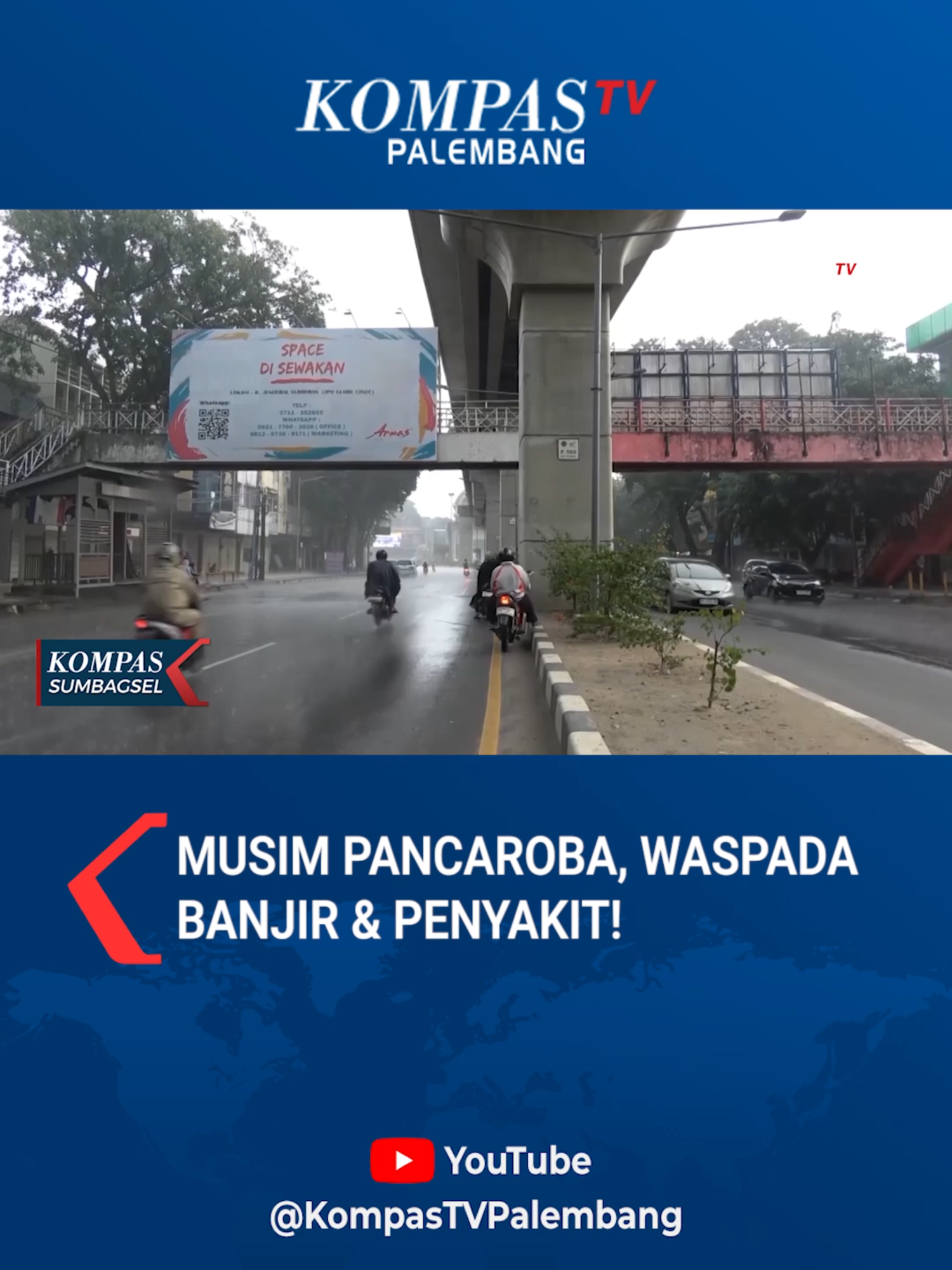 Musim Pancaroba, Bencana dan Penyakit Mengancam! Warga Diimbau Lebih Siaga #palembang#cuaca#bmkg