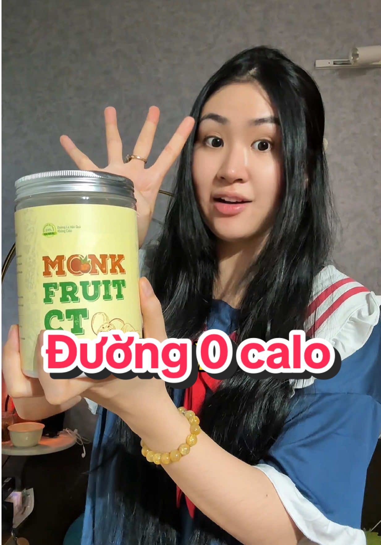 Đường 0 calo cho mấy má thèm ngọt mà sợ mặp nè 😱🌝 #yenthichreview #learnontikok #hzmedia #ancungtiktok #tiktokgiaitri 