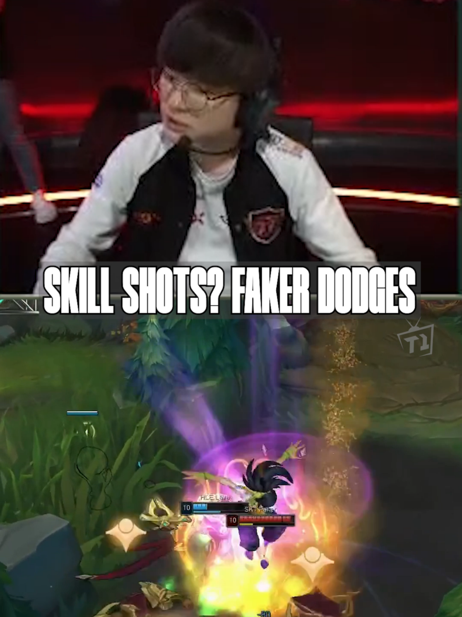 SKILL SHOTS? FAKER DODGES