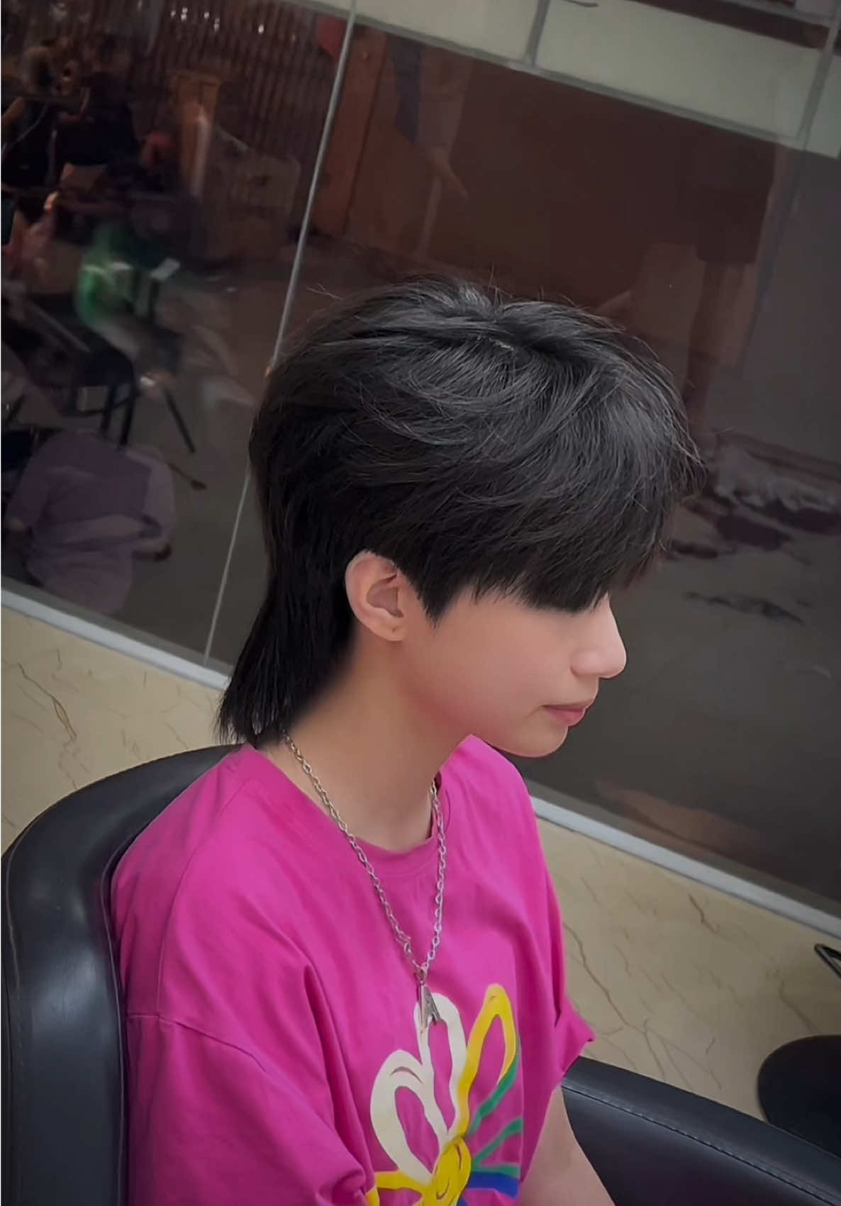 Mulletttttt Akatmoiii 💀#thinbarbershop #uontocdep #nhuomtocdep #hairkorea 