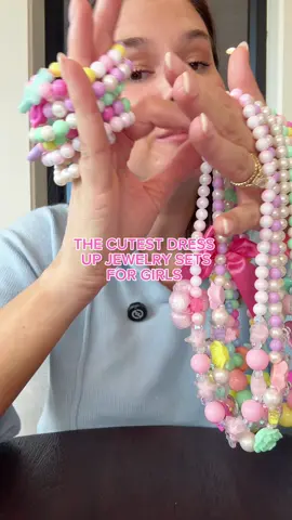 I just found the cutest girls jewelry set, and OMG, my little one is obsessed. 💕 It comes with 6 matching necklaces and bracelets, so now every dress-up session feels like a mini fashion show. 😍 If you’re a girl mom, you know how much they love accessorizing, and this set has been such a fun way to add a little sparkle to her outfits. Plus, it’s perfect for gifts for girls or even party favors. Honestly, I wish they made these in my size. 😂✨ 🎀 Who else’s kid would LOVE this?! #GirlsJewelry #GiftsForGirls #GirlMom 