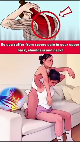 If you suffer from upper back pain, do this regularly and the pain will come away. #backpain #upperbackpain #excersise 