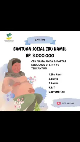 buruan daftarkan diri anda segera #bansos #bantuanpemerintah #fyp #semuaorang #indonesia🇮🇩 