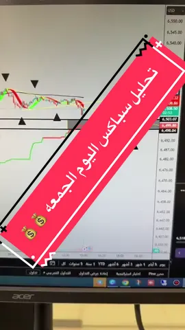 •	السوق يتجه نحو تسجيل مستوى قياسي جديد بدعم من أسهم التكنولوجيا القوية وتوقعات خفض الفائدة. 	•	التحليل الفني يعكس تفاؤلًا واضحًا، لكن يتطلب تأكيد الحركة السعرية للاتجاه الصاعد – خصوصًا بين 6507 و6511. 	•	الفرص قائمة، لكن الحذر مطلوب خاصة مع قرب صدور بيانات الوظائف التي قد تعيد ضبط توقعات الفدرالي وأسعار الفائدة #spx #spx500 #اوبشن #تداول #تداول_الأسهم 