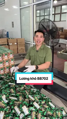 Lương khô BB702 này rất thơm ngon, chất lượng cao của công ty 22 Bộ Quốc Phòng sản xuất.  #leanhnuoi #sale #luongkhoquandoi #luongkho #luongkhobb702 