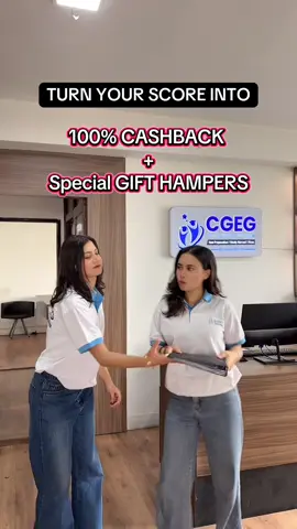🎉 Turn Your IELTS/PTE Score Into Rewards! 🎉 Scored 8+ in IELTS or PTE? 🏆 Get 100% cashback 💸 and win amazing gift hampers 🎁 Don’t miss this golden opportunity! ✨ 📍 Visit us at CGEG Baneshwor 📞 Call us: +977 9709068385 📧 Email: info@cgegbaneshwor.com 🌐 www.cgegbaneshwor.com #IELTS #PTE #cgegbaneshwor #CashbackOffer #StudyAbroad  