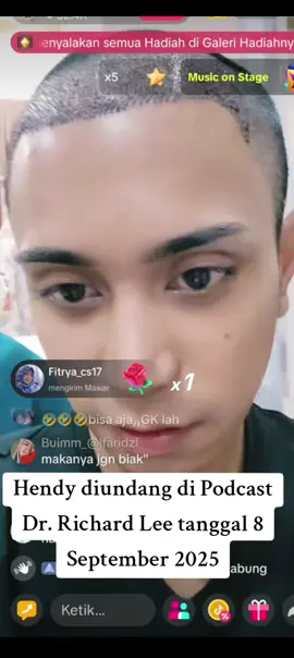 Bahagia nya dengar kabar ini. Smoga ini menjadi langkah yang baik untuk Syiar Islam mu Hendy 👍 #hendycs17 #jalankakikemekah 