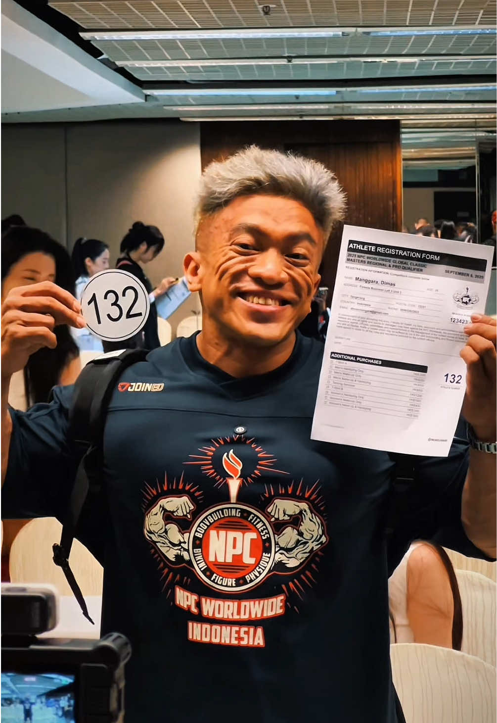 @🅳🅰🅳🅳🆈 🅶🅴🅴 done on Global Classic 2025 weigh in day! 🙌🏻 #Evolene #EvoleneOfficial #RoadToGlobalClassic 