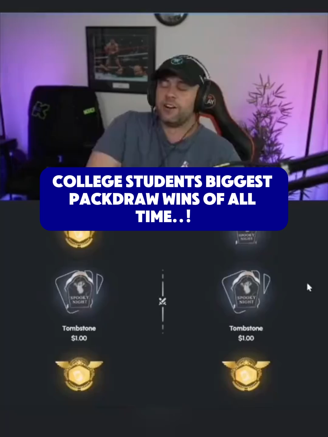 COLLEGE STUDENTS BIGGEST PACKDRAW WINS OF ALL TIME..! #packdraw #paratii #fyp