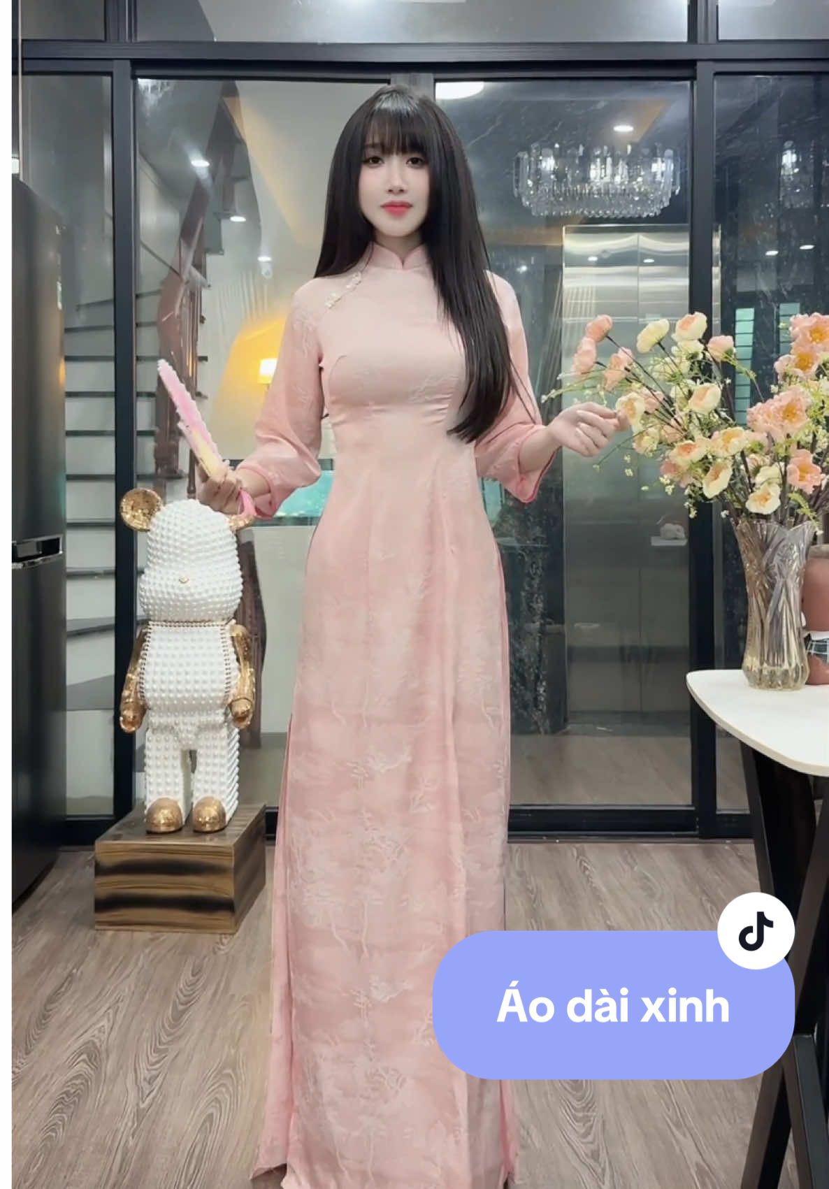 Áo dài đẹp quá áo dài ơii #aodai #aodaivietnam #aodaitet #aodaicachtan #aodaitruyenthong 
