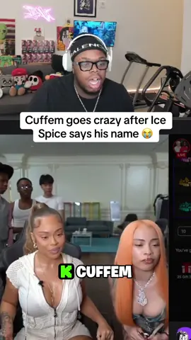 Ice Spice really made Cuffems day 😭 #cuffem #kaicenat #icespice #funny #fyp 