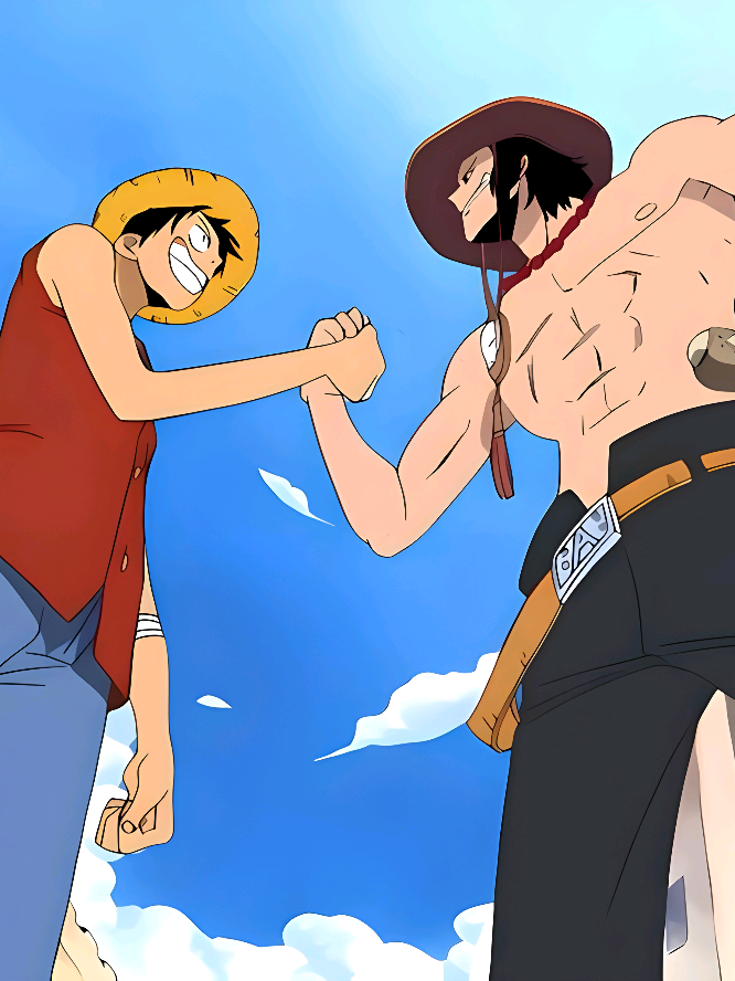 Pertemuan Luffy dan Ace  #onepieceedit #luffy #ace  #margawod #axeeonepiece 