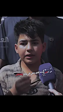 طفل سنتين.. أبوه شهيد