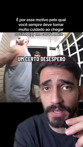 Tome muito cuidado ao chegar em casa sozinho à noite #misterio #horror #bizarro #scary 