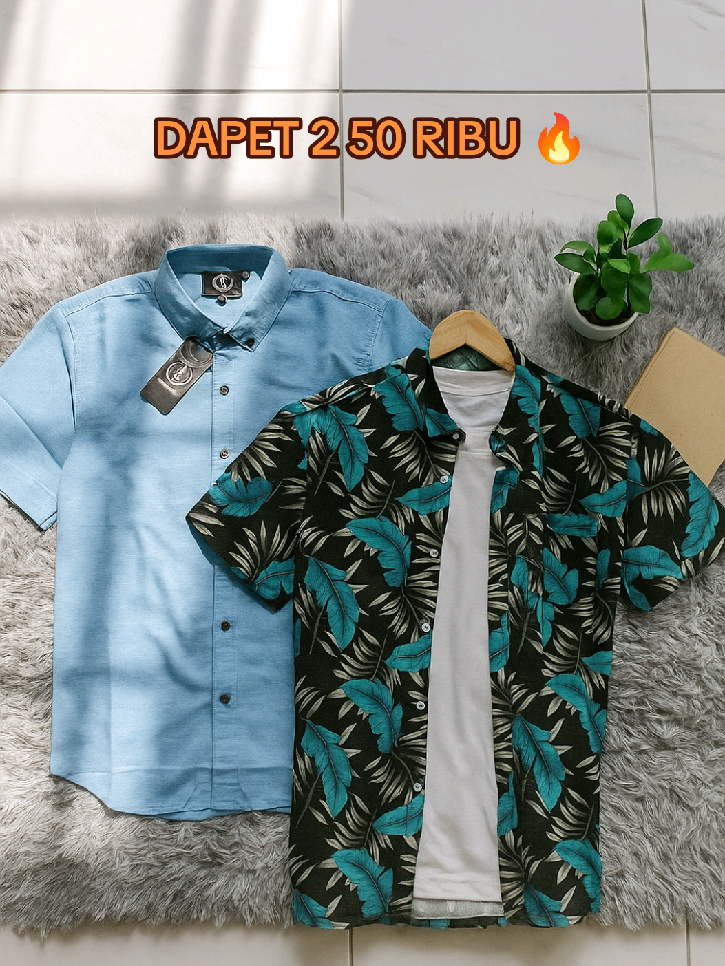 PAKET 2PCS CUMA 50RIBU KEMEJA  #promoseruweekend #outfit #kemejamurah #kemejapria #kemeja 