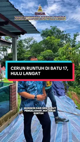 5 September 2025 | Dusun Tua Petang tadi saya berkesempatan meninjau kediaman Encik Sabri sekeluarga di Batu 17, Hulu Langat yang terkesan apabila cerun di belakang rumah mereka runtuh akibat hujan lebat semalam. Saya memahami kegusaran yang dihadapi keluarga ini dan akan membawa isu ini ke dalam Mesyuarat Jawatankuasa Tindakan Daerah bagi mencari penyelesaian segera demi keselamatan mereka sekeluarga. Semoga langkah terbaik dapat diambil dengan kadar segera; insya Allah. YB Johan Abd Aziz #fyp #fypシ゚viral #viral #banjir #hululangat 
