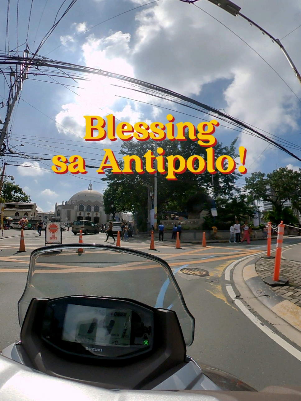 if you're planning Antipolo Church for motorcycle or car blessing, don't go without watching this first 😉 ⛪️🛵 #antipolo #motorcycle #blessing #burgmanstreet125 #fyp 