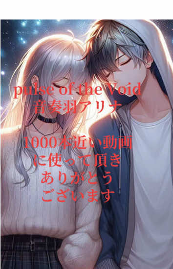 音奏羽アリナ（オトヒナアリナ）です🥰第一回AI音楽祭がまもなく始まりますね。アリナも参加します。12日に合わせてリリースしますよ♪『AI Pulse Frow』というタイトルになります。アップしましたら、ぜひ動画のほうも観てくださいね！ #PulseoftheVoid #tiktokmusic #MusicVideo #NewMusic #FYP