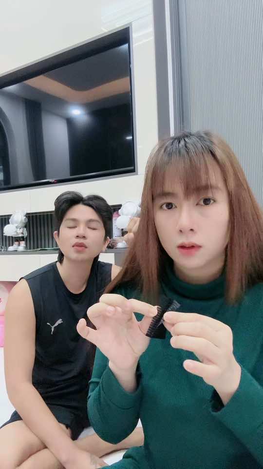 Miếng dán tóc tiện lợi #kimnguyenbentre #xuhuong #miengdantoc 