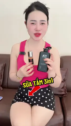 sữa tắm hỗ trợ kiểm soát dầu nhờn 3in1 #aceman #suatam #suatamnam #thoitrangnam 