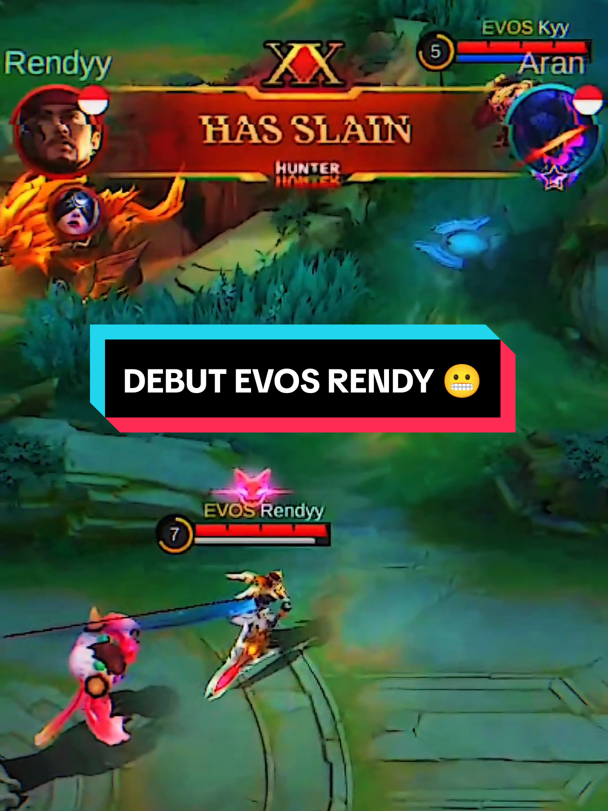 GELOO DEBUT EVOS RENDYYY NGERRI, EPOS IS BACK  😬😎 #MLBBNEXT2025 #SeasonsEndGiveaway #evosrendy #evos 