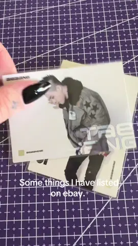 I’m not cool enough to have a link yet. You can search my user name hahnasay or 🔗 https://www.ebay.ca/sch/i.html?sid=hahnasay&_pgn=1&isRefine=true&_trksid=p4429486.m3561.l49496                                          #bigbang #straykids #theboyz #exo #photocards 