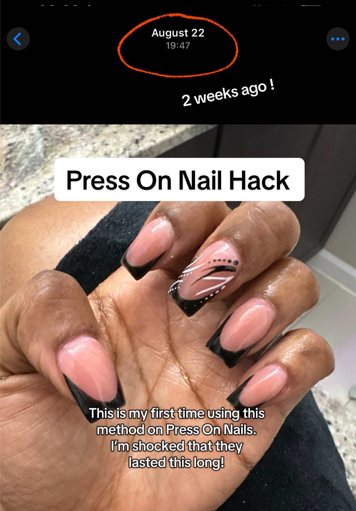 Long Lasting Press On Nails 💕 💅🏾 No I’m not being paid for this 😂 I used  @BTArtboxnails and added my own twist to make it last.  #pressonnails #nail #diynails #athomenails #nailday #nailsart #nailideas #glueonnails 