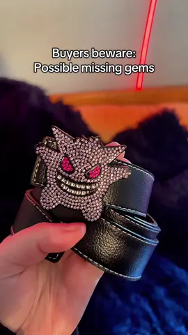 I could probably find a gem to fix Gengar but that’s extra work for a brand new item. ☹️  #tiktokshop #pokemon #gengar 