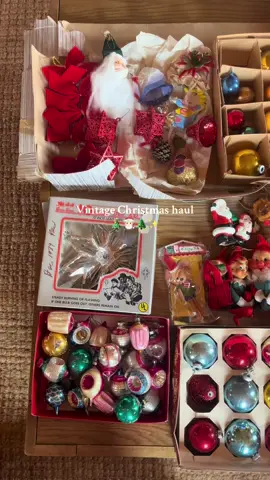 🎄✨#vintage #christmas #nostalgic #vintagechristmas #nostalgia #ornaments 