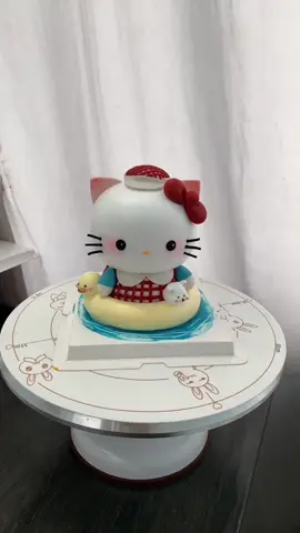 #fyp #foryoupage #cutecake #cakeforkids #cakedecorating #cartooncake #hellokittycake 