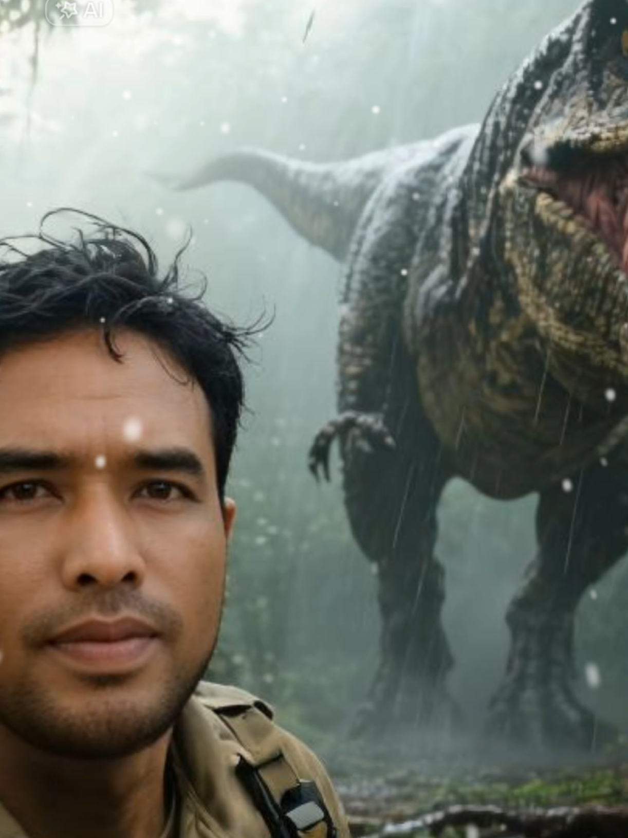 Dikejar biawak raksasa #tabelanja 