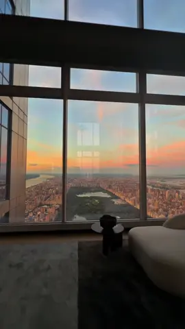 The most peaceful time of the day #fyp #nyc #sunset 