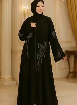 Abaya premium gamis arab jet black #abayagamiskondanganmewah#abayagamismuslim#dresswanitakekinian#fypシ゚viral🖤tiktok #fypシ゚ 🥰