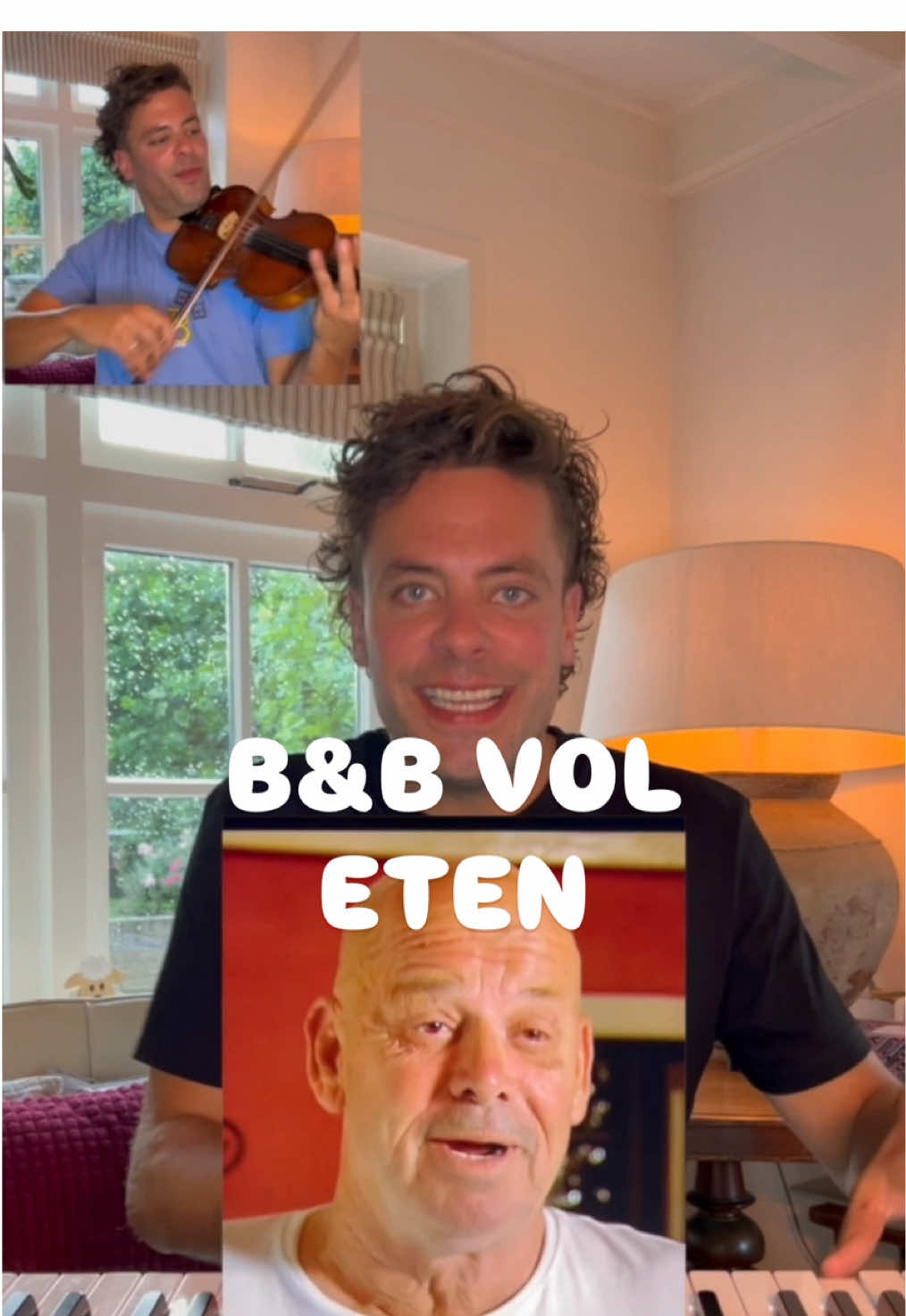 Er worden moeilijke keuzes gemaakt bij B&B vol liefde 🤣 #benbvolliefde #jeanpaul #barbecue #oesterparty #benbvolliedjes  Tnx voor de geweldig geborduurde shirts door @DraadPraat ❤️🤩