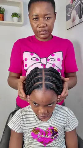 Twist hairstyle using threads, beautiful natural hairstyle  #kidshairstyles #hair #hairstyles #naturalhair #hairstyle 