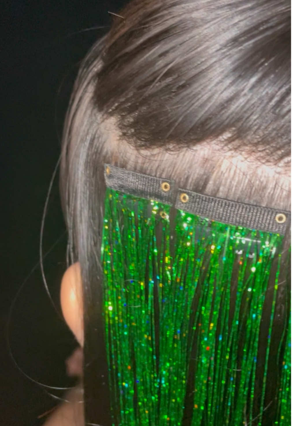 Essential hairstyles for concerts ,Make you turn into a Wizard of Oz in seconds ✨✨😍😍#hairstyle #y2k #hairtinsel #hairextensions #fyp 