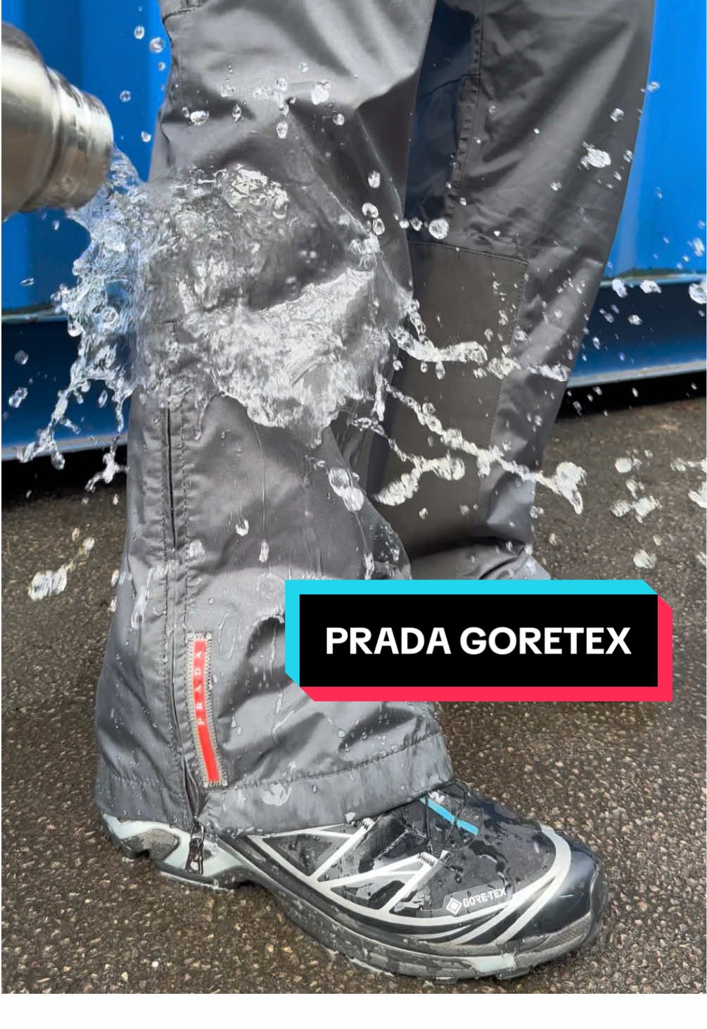 Vintage Prada Sport Goretex waterproof trousers  Link in bio  #gorp #gorpcore 